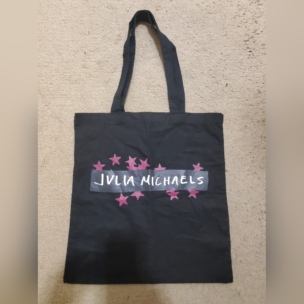 Julia Michaels black tote bag
